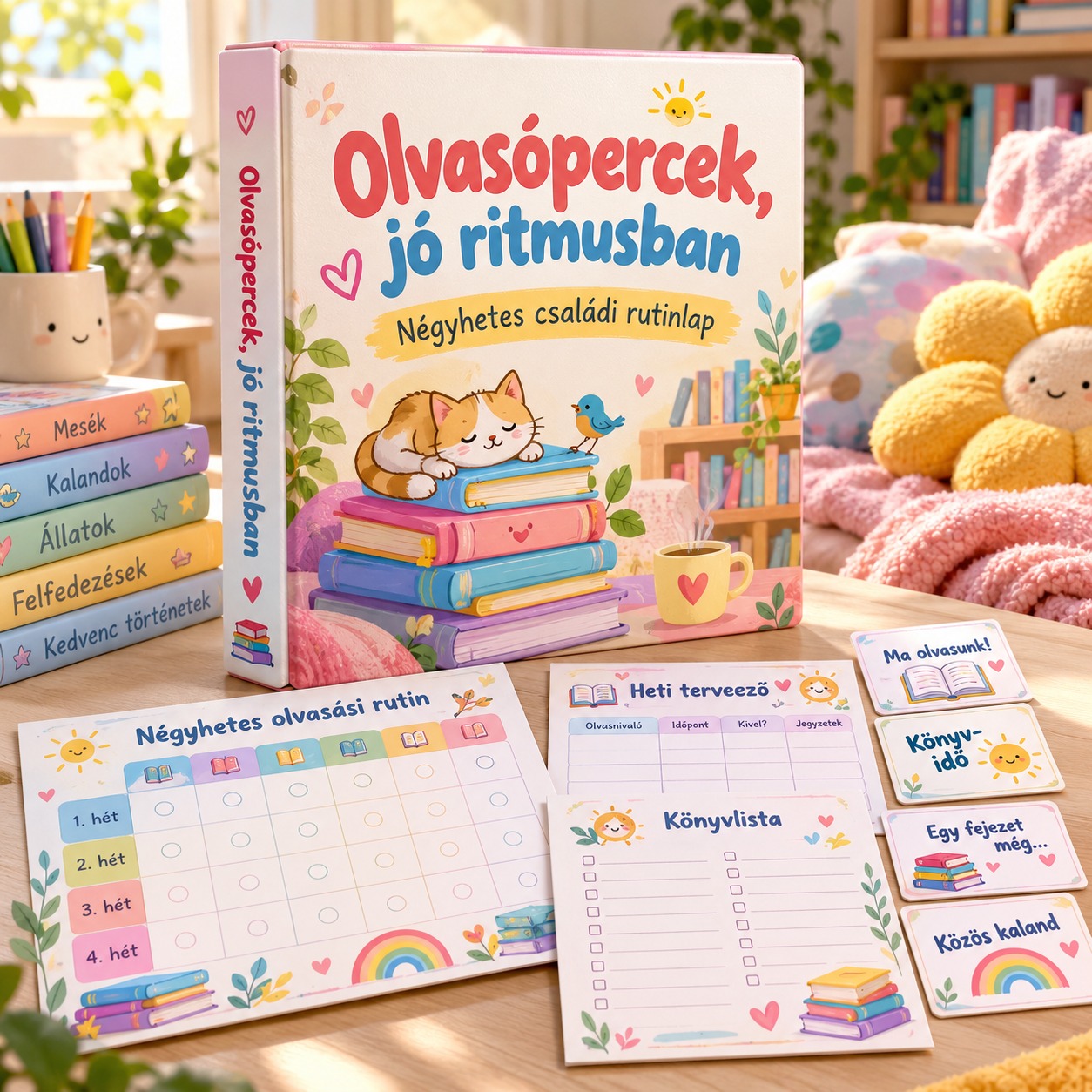 Olvasópercek, jó ritmusban